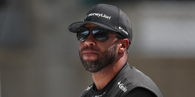 Bubba Wallace at the Brickyard