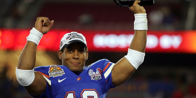 Chris Leak at the national championship