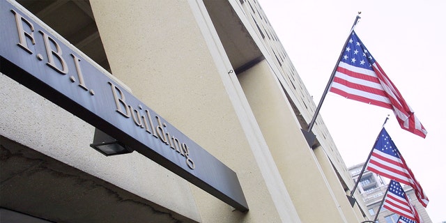 Photo of the front of an FBI building.