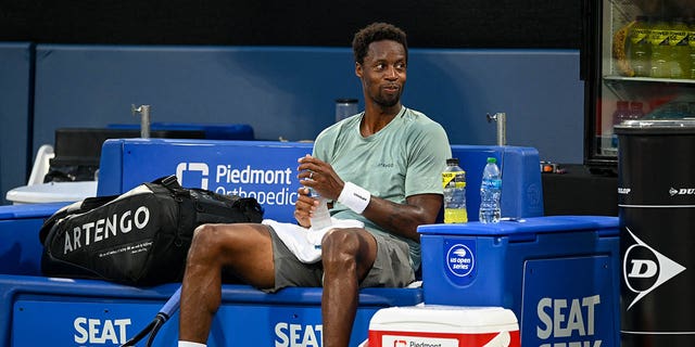 Gael Monfils at the Atlanta Open