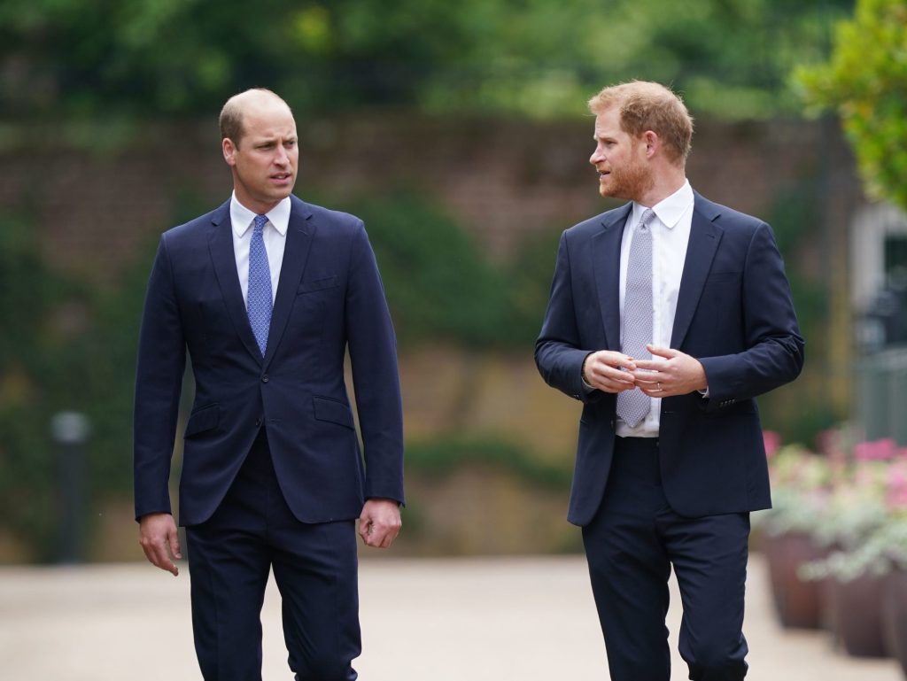 Tensions between the brothers had reached an all-time high after Harry and his wife packed up and moved across the pond.