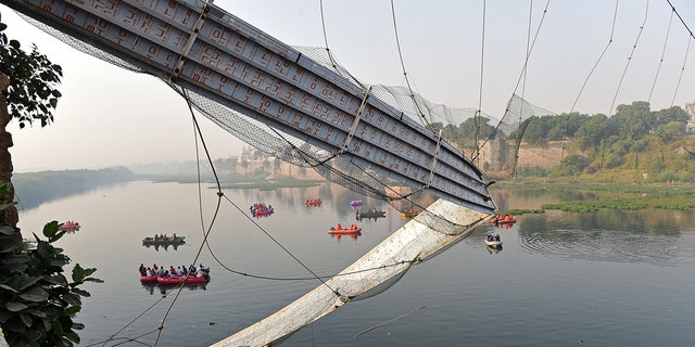 Machchhu river, bridge