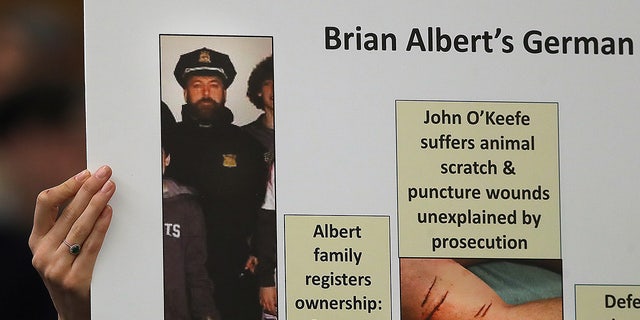 Brian Albert photo in court exhibit