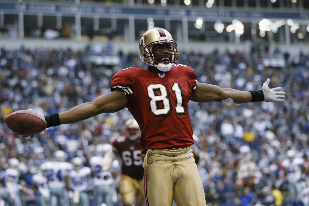 Terrell Owens quickly filled the shoes of Jerry Rice.