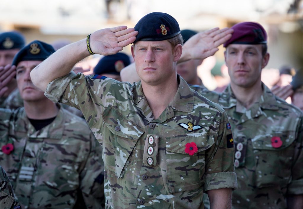 Prince Harry previously served as an Apache helicopter pilot in Afghanistan.