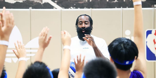 James Harden in China