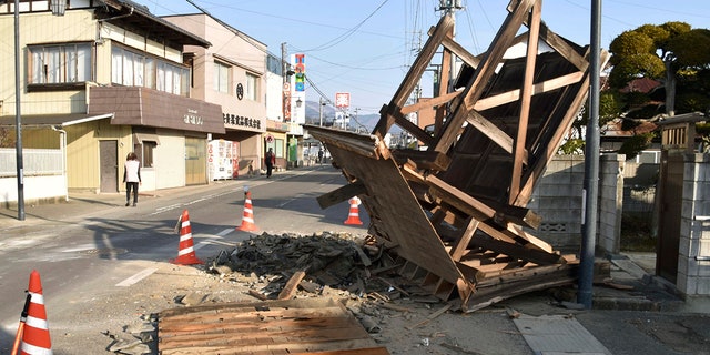 Japan Earthquake damage