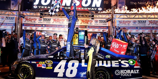 Jimmie Johnson in Texas