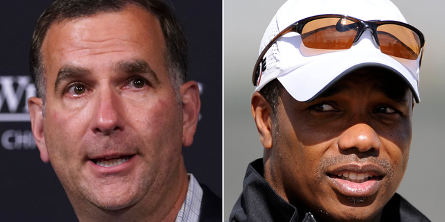 Rick Hahn and Ken Williams side by side