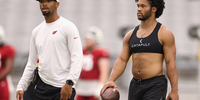 Kyler Murray at practice