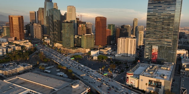 Los Angeles downtown skyline