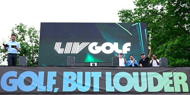 LIV Golf backdrop