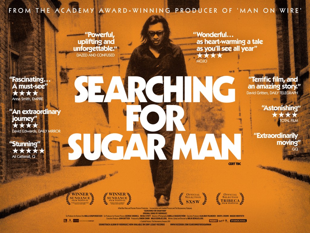 The documentary "Searching for Sugar Man" won the Oscar in 2013.