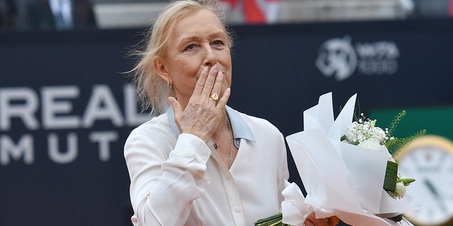 Martina Navratilova in Rome