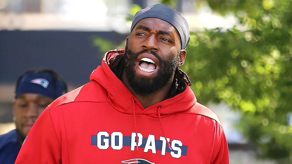 Matthew Judon at training camp