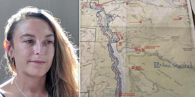 Mekenna Reiley and Oregon map split