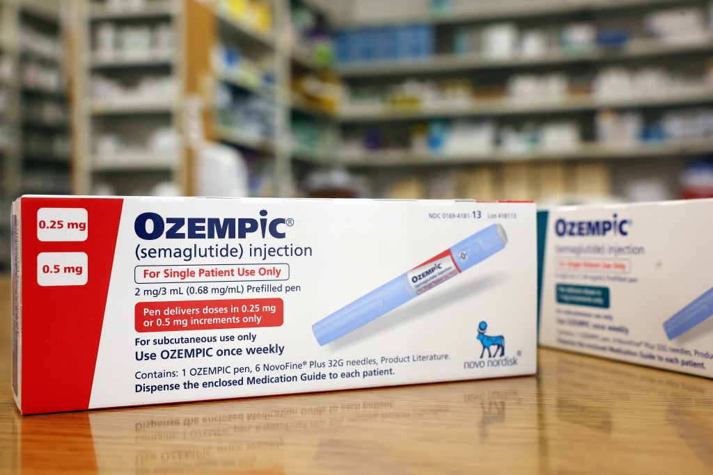 Photo of Ozempic medication. 