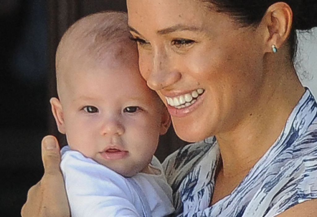 Photo of Meghan Markle with her son, Prince Archie. 