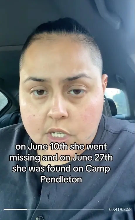 She was discovered inside the barracks by military police on June 28, almost 20 days after she disappeared, her aunt Casaundra Perez said.