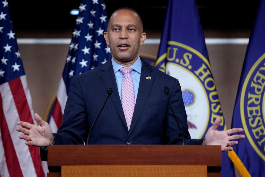 House Minority Leader Hakeem Jeffries (D-NY)