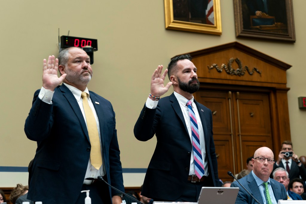 RS supervisory agent Gary Shapley and IRS special agent Joseph Ziegler