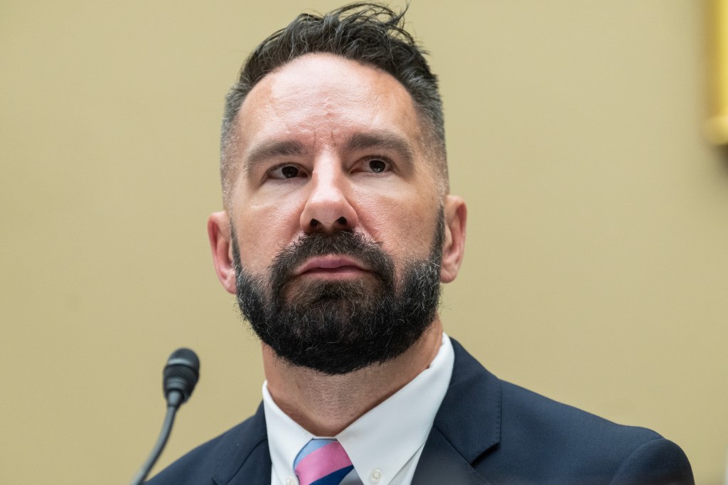 Joseph Ziegler, IRS criminal investigator, testifies during the House Oversight and Accountability Committee "Hearing with IRS Whistleblowers About the Biden Criminal Investigation," in Rayburn Building on Wednesday, July 19, 2023.