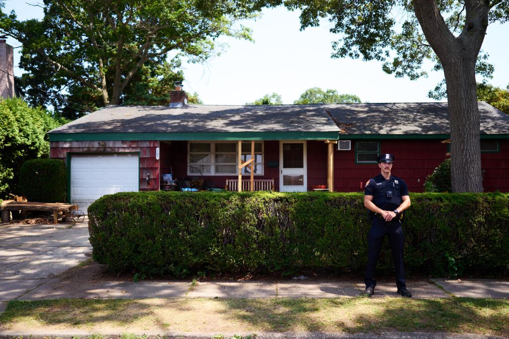 The family's Massapequa Park house.