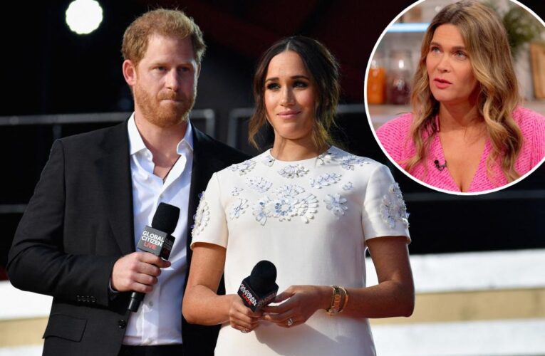 Piers Morgan’s wife Celia Walden calls out Harry and Meghan