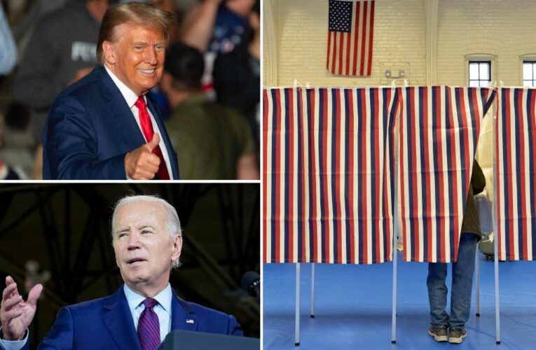 Half of Dem voters want new 2024 pick; Biden even with Trump: poll