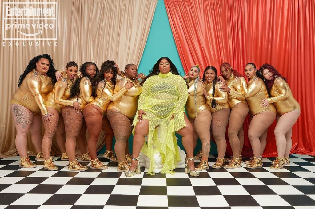 Lizzo and the cast of her Amazon show ""Lizzo's Watch Out for the Big Grrrls."