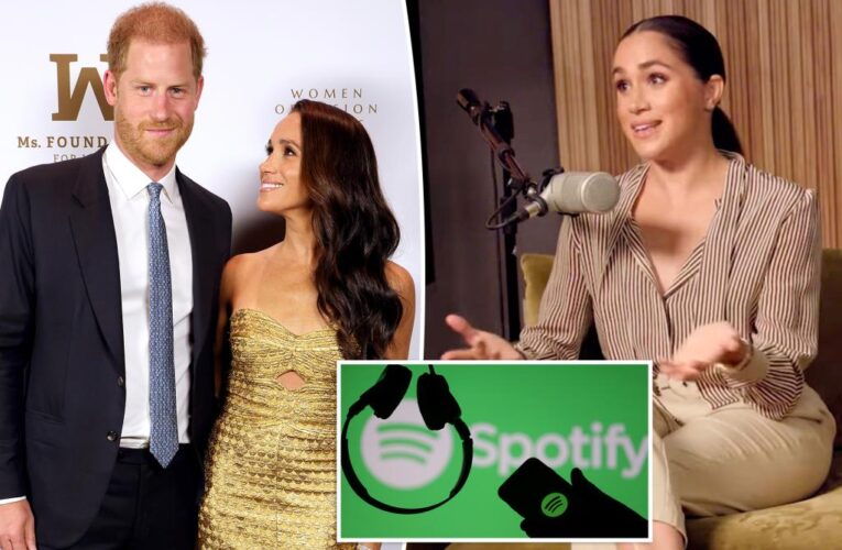 Spotify blamed for Meghan Markle and Harry’s podcast issues