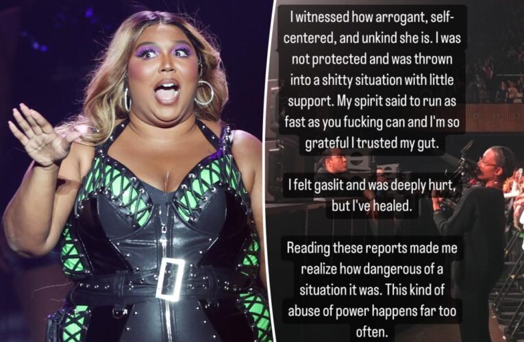 Lizzo’s former doc director says she’s ‘dangerous’ amid lawsuit