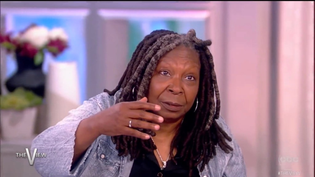 Whoopi Goldberg during "The View." 