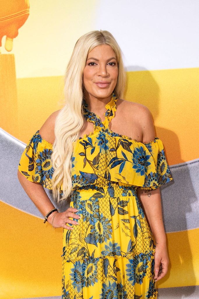 US actress Tori Spelling attends