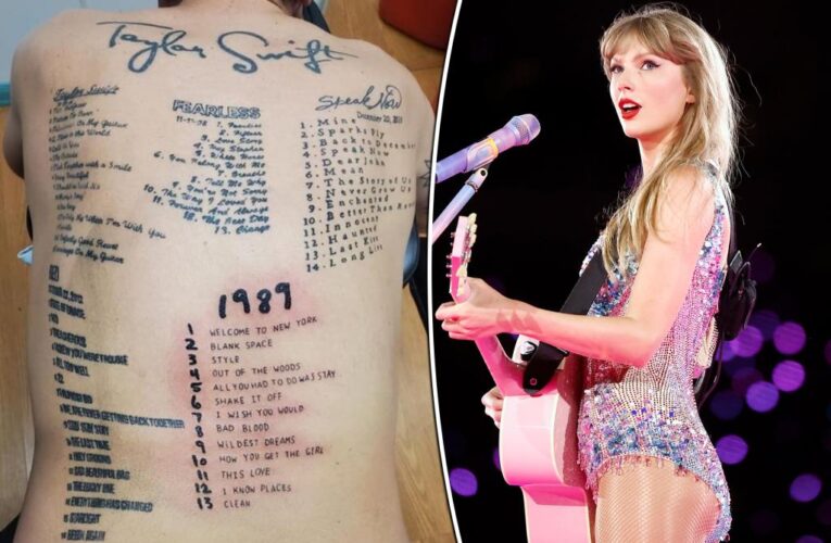 Fan roasted for ‘tacky as hell’ Taylor Swift tattoo: ‘Unhealthy’