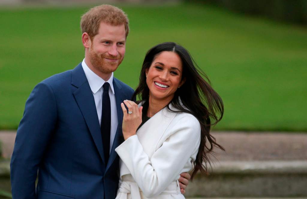 Photo of Meghan Markle and Prince Harry. 