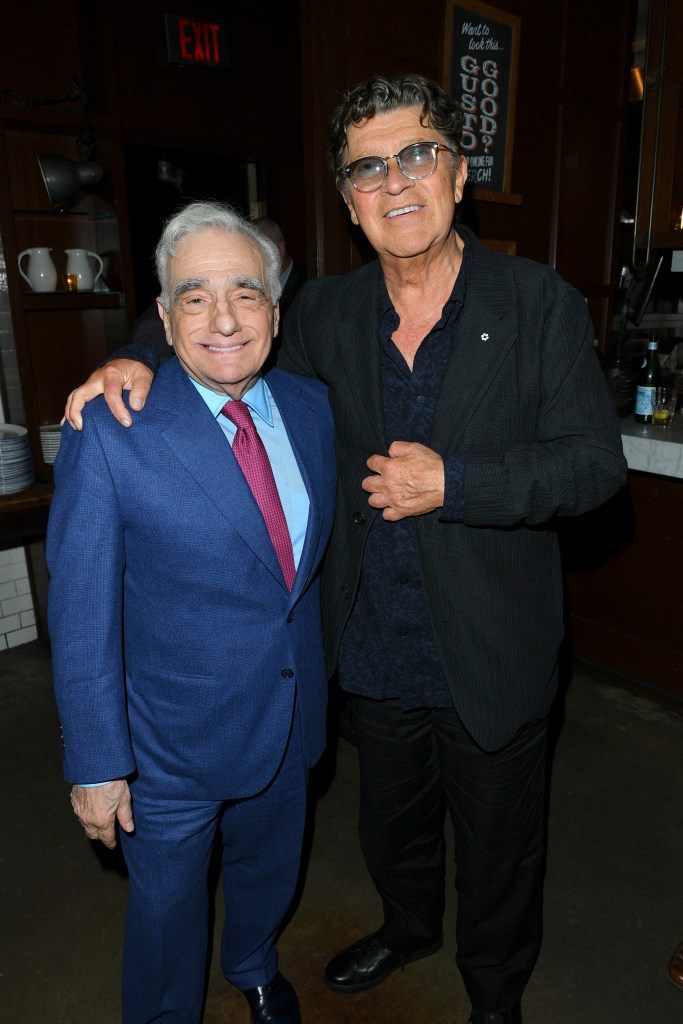 Martin Scorsese and Robbie Robertson attend "Once Were Brothers: Robbie Robertson And The Band" after party on Sept. 5, 2019 in Toronto.