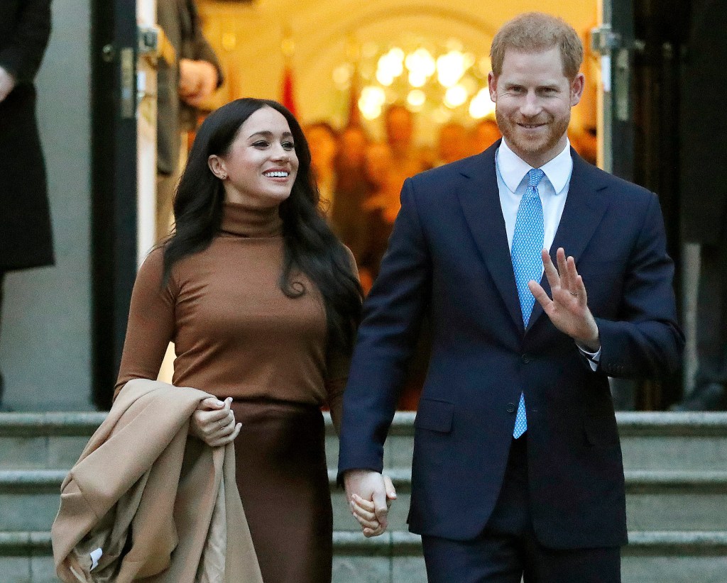 Prince Harry and Meghan Markle. 