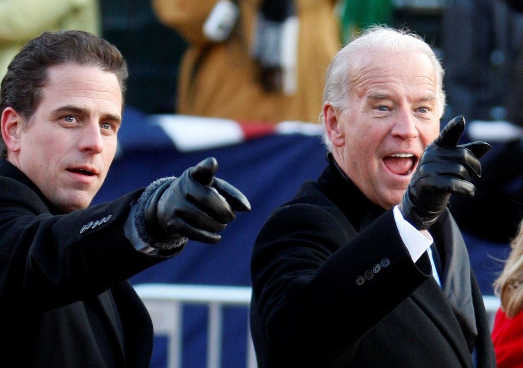 Hunter Biden and Joe Biden