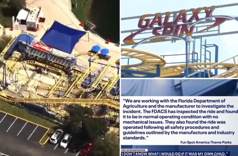 Boy, 6, suffered ‘traumatic’ injuries after he fell more than 20 feet off rollercoaster