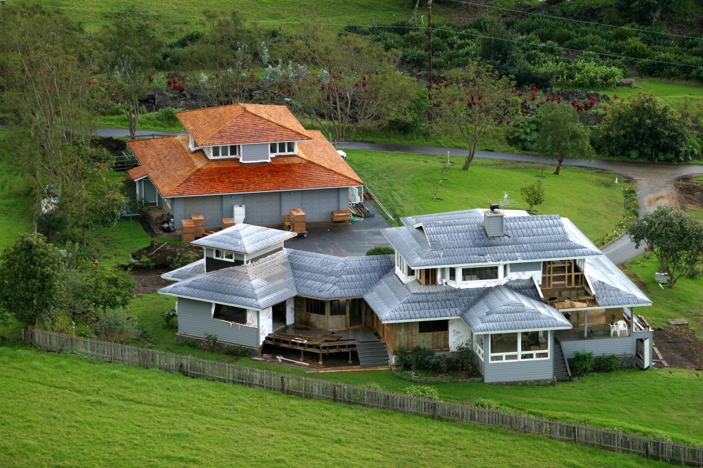 Oprah Winfrey estate in Kula, Maui.