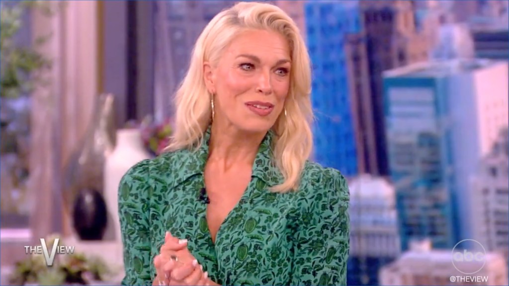 Hannah Waddingham appears on "The View."