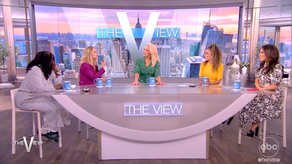 Hannah Waddingham appears on "The View."