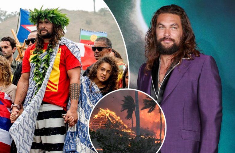 Jason Momoa tells tourists to cancel trips to Maui amid raging wildfires