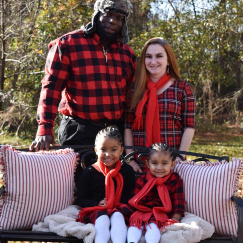 Jenesis Dockery and her family. 