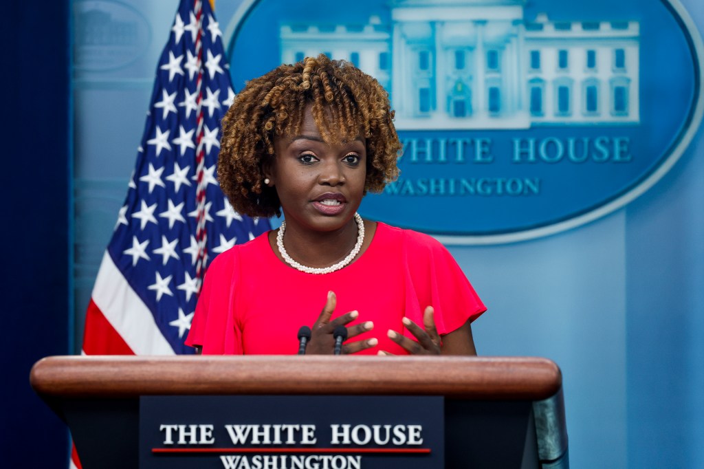 White House press secretary Karine Jean-Pierre claimed that Republicans have been investigating Biden for years.