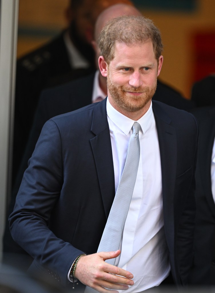 Photo of Prince Harry. 