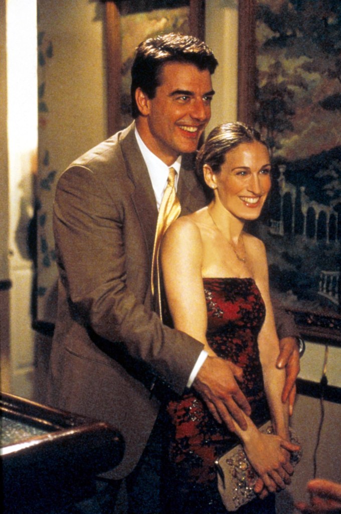 Chris Noth and Sarah Jessica Parker in "Sex and the City."
