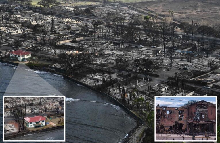 House surrounded by burned-down homes miraculously survived Maui wildfires