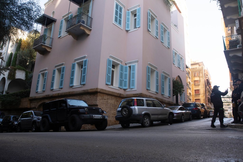 Carlos Ghosn's home in Beirut, Lebanon